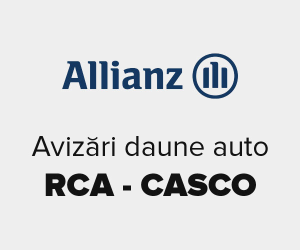 Avizare daune auto Allianz Țiriac - Avizări Casco RCA