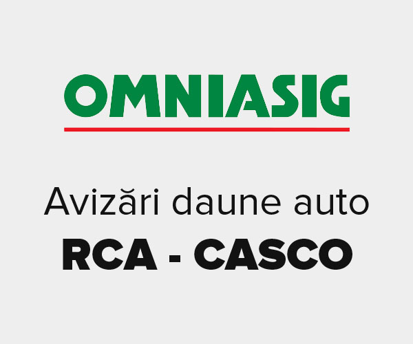 Avizare daune auto Omniasig - notifică o daună RCA